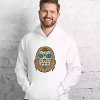 Портфолио skull hoodie
